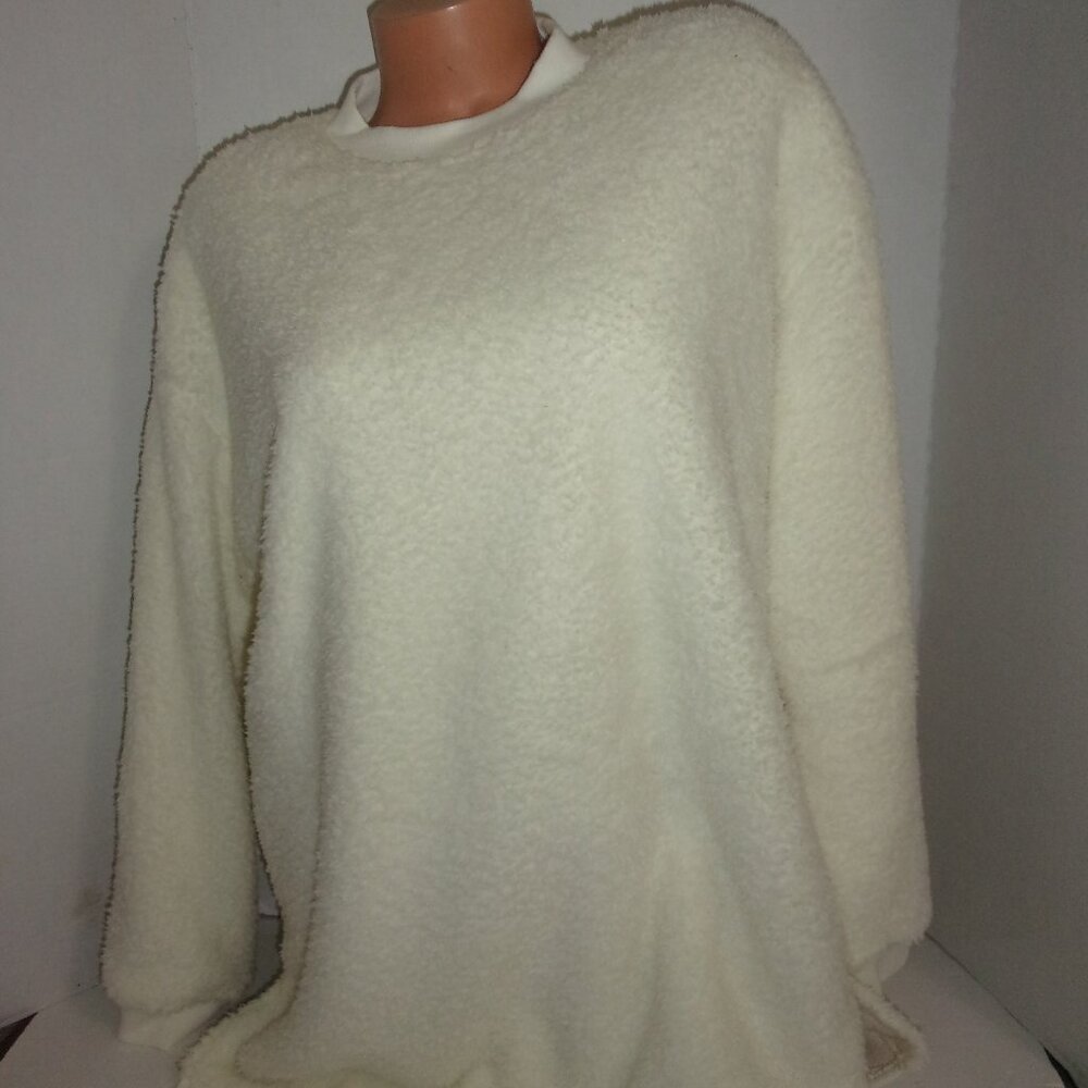 PINK Victoria's Secret Fleece Cozy Plush Oversized Sweatshirt